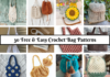 30 Free & Easy Crochet Bag Patterns crochet bag patterns