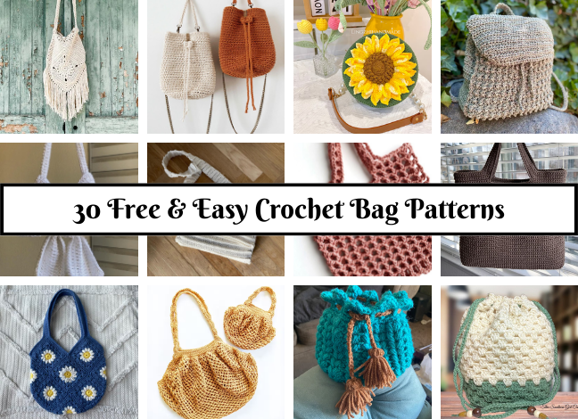 Simple Crochet Bag PDF – B.Hooked