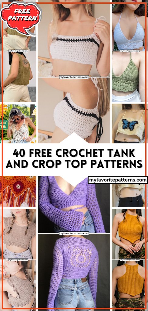 Summer Secret Crop Free Knitting Pattern  Knit top patterns, Knit crop top  pattern, Knit top pattern free