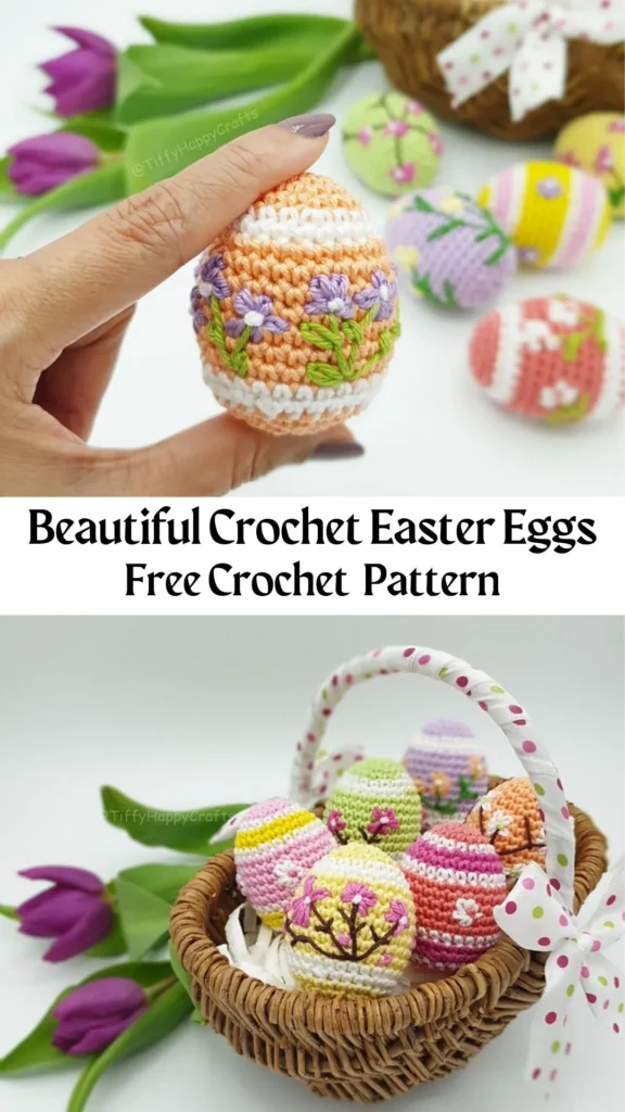 Beautiful Crochet Easter Eggs Pattern