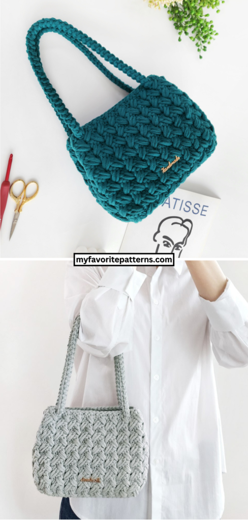 Crochet Bag Shoulder and Cross Tutorial