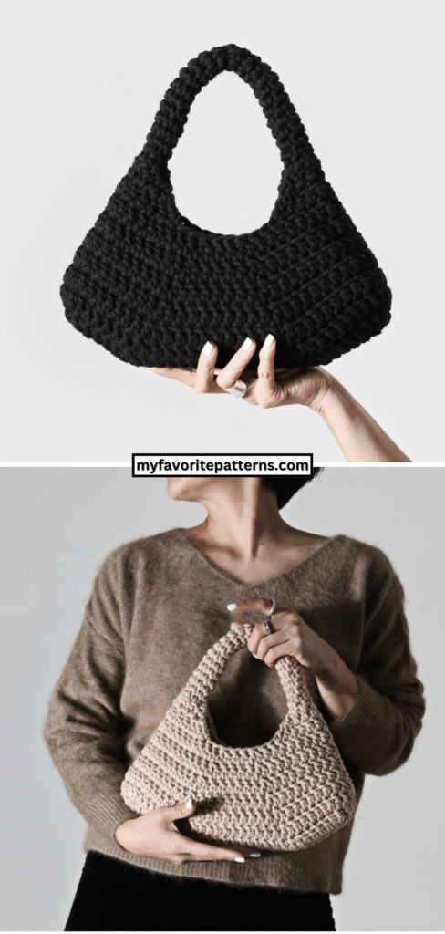 Crochet Tate Hobo Bag Tutorial
