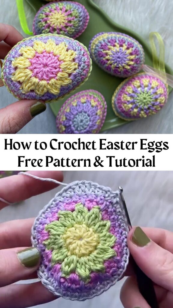 How to Crochet Easter Eggs