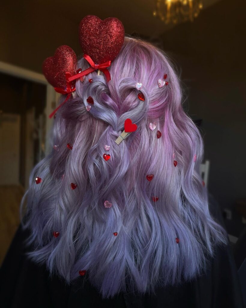 Be Mine Valentine’s Day Hairstyles