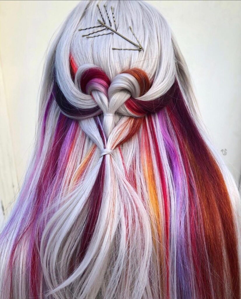 Heart And Arrow Hairstyle