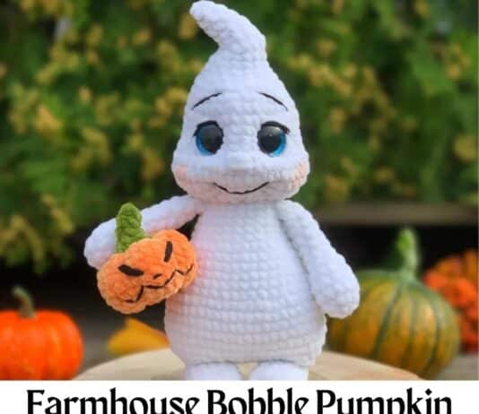 Crochet pattern amigurumi Halloween ghost and pumpkin Crochet pattern amigurumi Halloween ghost and pumpkin