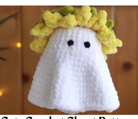 Cute Crochet Ghost Pattern Cute Crochet Ghost Pattern
