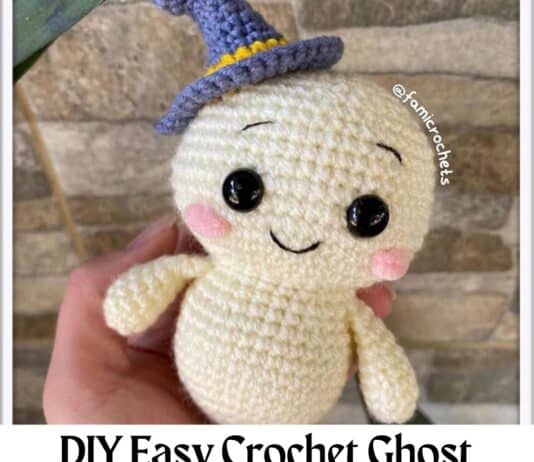 DIY Easy Crochet Ghost Pattern DIY Easy Crochet Ghost Pattern