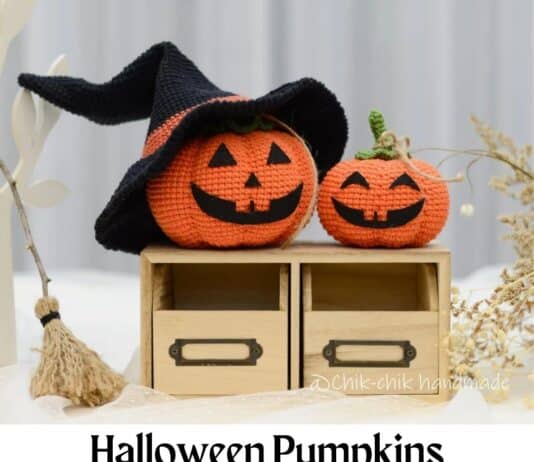 Halloween Pumpkins Amigurumi Crochet Pattern Halloween Pumpkins Amigurumi Crochet Pattern