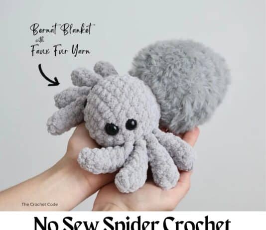 No Sew Spider Crochet Pattern No Sew Spider Crochet Pattern