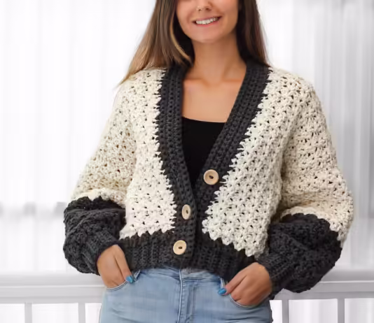 Addison Crochet Cardigan Pattern PDF Addison Crochet Cardigan Pattern PDF