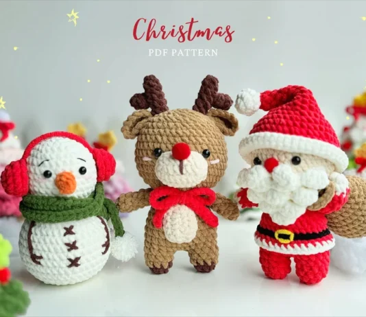 Christmas Amigurumi Crochet Pattern