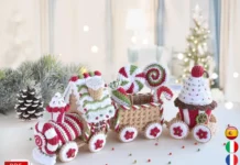 Christmas Amigurumi Gingerbread Train Engine Pattern Christmas Amigurumi Gingerbread Train Engine Pattern
