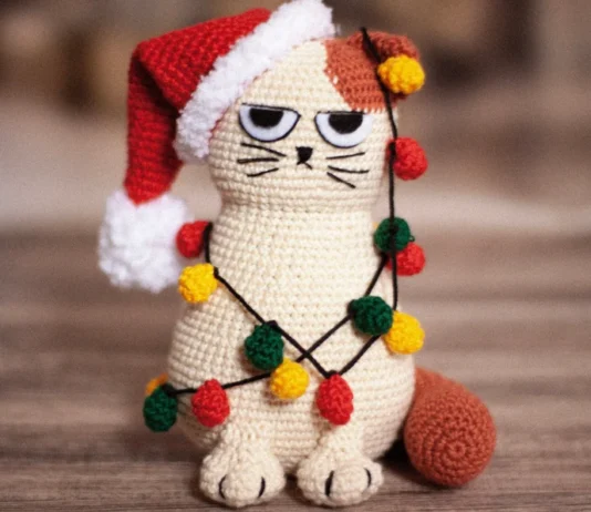 Christmas Cat Tree Crochet Pattern PDF Christmas Cat Tree Crochet Pattern PDF