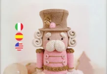 Christmas Nutcracker Amigurumi Pattern Christmas Nutcracker Amigurumi Pattern
