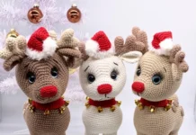 Christmas Reindeer Crochet Pattern PDF Christmas Reindeer Crochet Pattern PDF