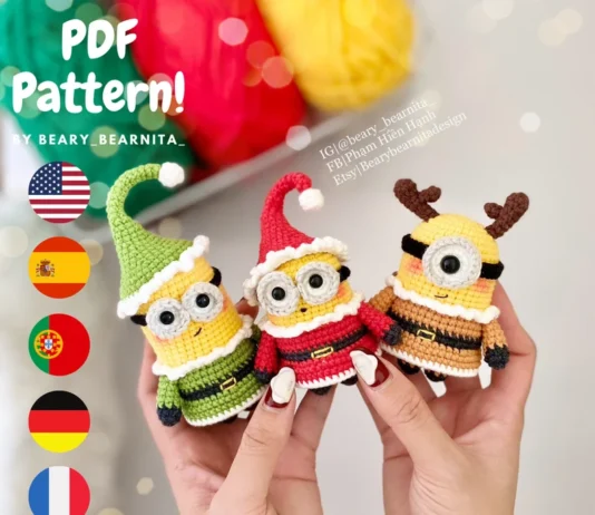 Christmas Yellow Buddies Crochet Pattern Christmas Yellow Buddies Crochet Pattern