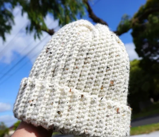 Chunky Knit-look Crochet Beanie Pattern Chunky Knit-look Crochet Beanie Pattern