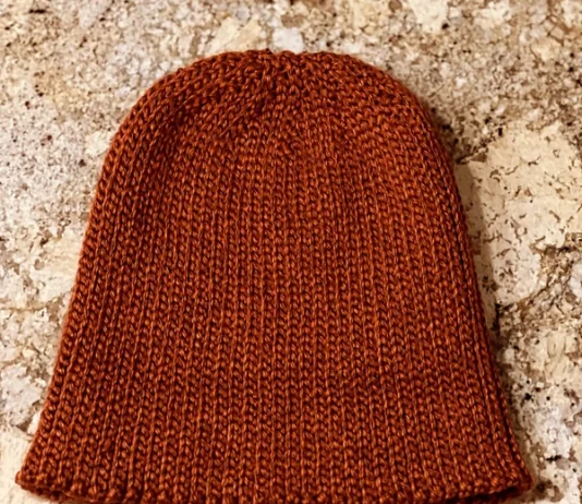 Classic Knit Look Beanie Crochet Pattern Classic Knit Look Beanie Crochet Pattern