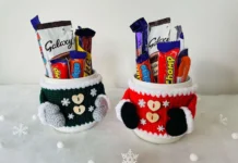 Crochet Christmas Mug Jumper Pattern Crochet Christmas Mug Jumper Pattern