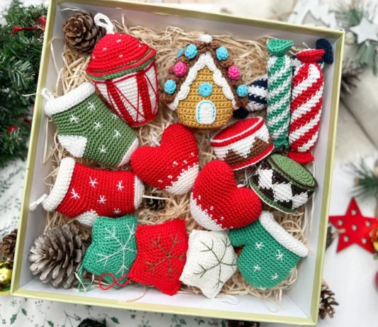 Crochet Christmas Ornament Pattern Crochet Christmas Ornament Pattern