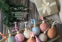 11 Crochet Christmas Ornaments Patterns Bundle Crochet Christmas Ornaments Pattern