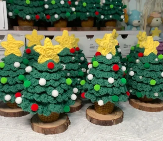 Crochet Christmas Tree Pattern PDF Crochet Christmas Tree Pattern PDF