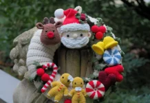 Easy Crochet Christmas Wreath Pattern Crochet Christmas Wreath Pattern