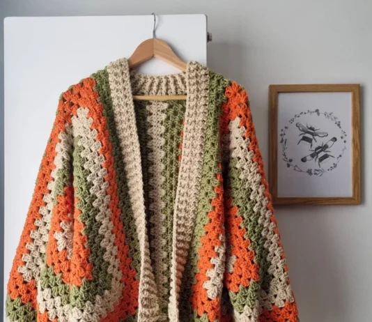 Crochet Granny Hexagon Cardigan Pattern Crochet Granny Hexagon Cardigan Pattern