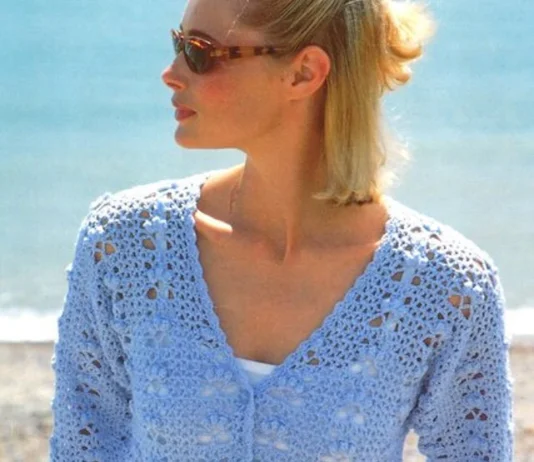 Easy Beginner Crochet Summer Popcorn Cardigan Pattern Easy Beginner Crochet Summer Popcorn Cardigan Pattern