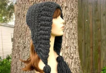 Easy Crochet Hat Pattern – Fast & Stylish Winter Tassel Hat Easy Crochet Hat Pattern