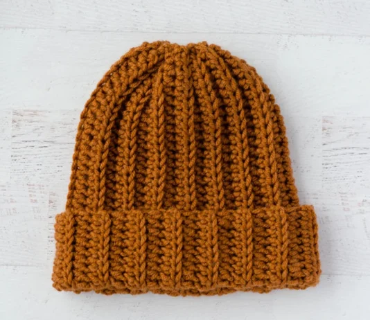 Easy Crochet Pattern – Ribbed Wonder Hat Easy Crochet Pattern Ribbed Wonder Hat