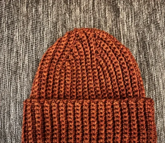 Easy Crochet Ribbed Brioche Beanie Pattern Easy Crochet Ribbed Brioche Beanie Pattern