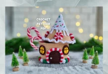 Gingerbread House Box Crochet Pattern Gingerbread House Box Crochet Pattern