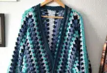 Granny Hexagon Cardigan Crochet Pattern Granny Hexagon Cardigan Crochet Pattern