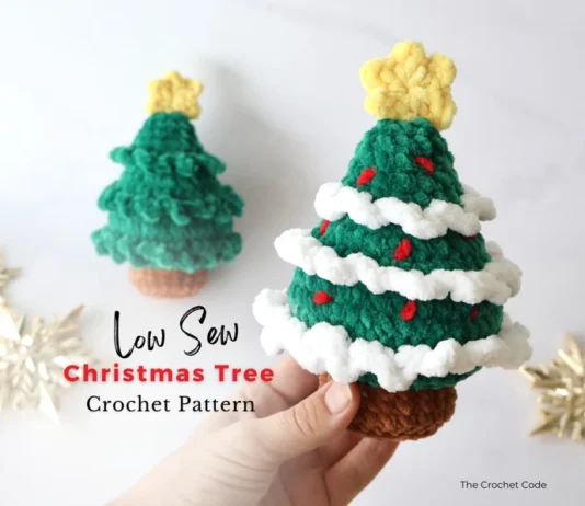 Low Sew Christmas Tree Crochet Pattern Low Sew Christmas Tree Crochet Pattern