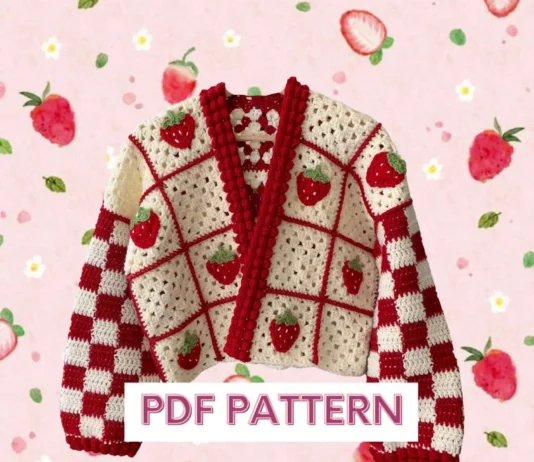 Picnic Cardigan Crochet Pattern PDF Picnic Cardigan Crochet Pattern PDF