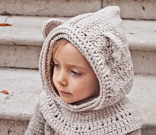 Polar Bear Crochet Cowl Pattern – Sizes Baby to Adult Polar Bear Crochet Cowl Pattern – Sizes Baby to Adult