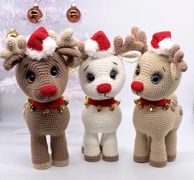 Reindeer Amigurumi Crochet Pattern