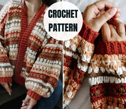 Riverbed Cardigan Crochet Pattern Riverbed Cardigan Crochet Pattern