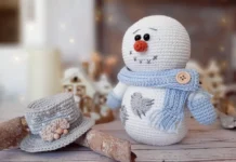 Snowman Amigurumi Crochet Pattern PDF Snowman Amigurumi Crochet Pattern PDF