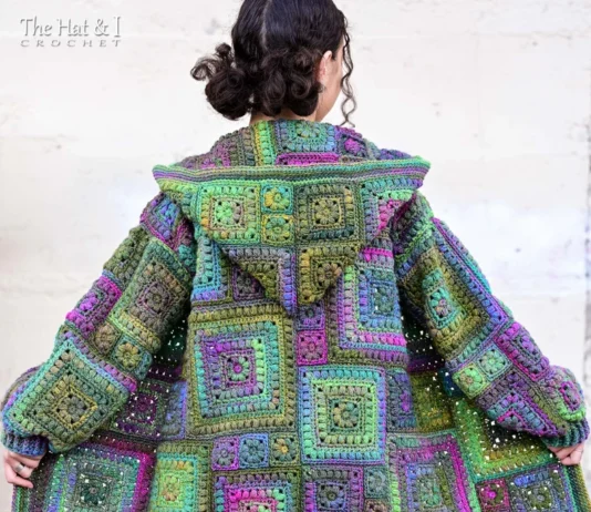 Square Scramble Sweater Crochet Pattern Square Scramble Sweater Crochet Pattern