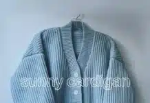 Sunny Cardigan Crochet Pattern PDF Sunny Cardigan Crochet Pattern PDF