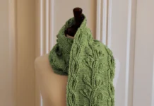 Celtic Garden Crochet Scarf Pattern Celtic Garden Crochet Scarf Pattern