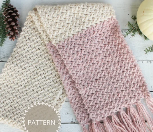 Cozy Bean Crochet Scarf Pattern Cozy Bean Crochet Scarf Pattern