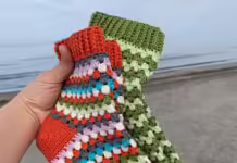 Crochet Granny Socks Pattern Crochet Granny Socks Pattern