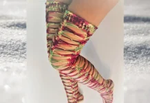 Crochet Pattern for Thigh High Socks Crochet Pattern for Thigh High Socks