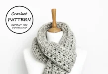 Emma Scarf Crochet Pattern PDF Emma Scarf Crochet Pattern PDF