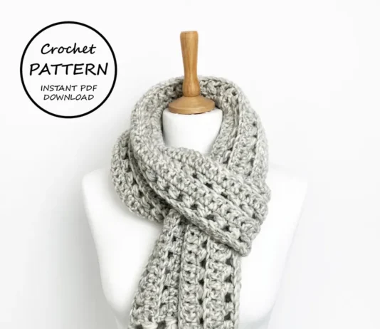Emma Scarf Crochet Pattern PDF Emma Scarf Crochet Pattern PDF