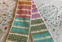 Granny Stripe Scarf Crochet Pattern Granny Stripe Scarf crochet pattern